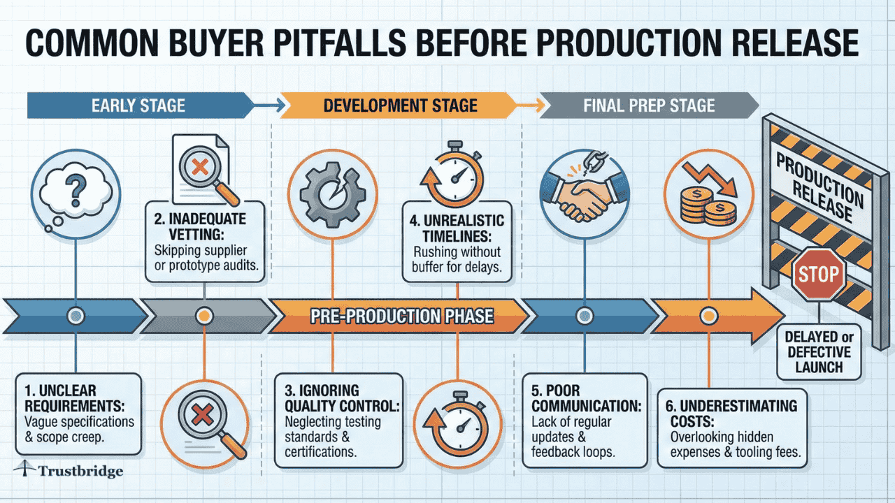 Common Buyer Pitfalls Before Production Release