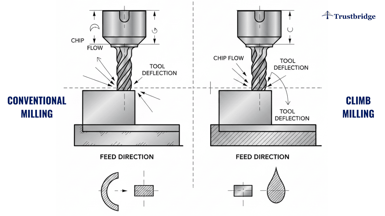 Why Milling Direction Is the Hidden Force Behind Your Design Decisions