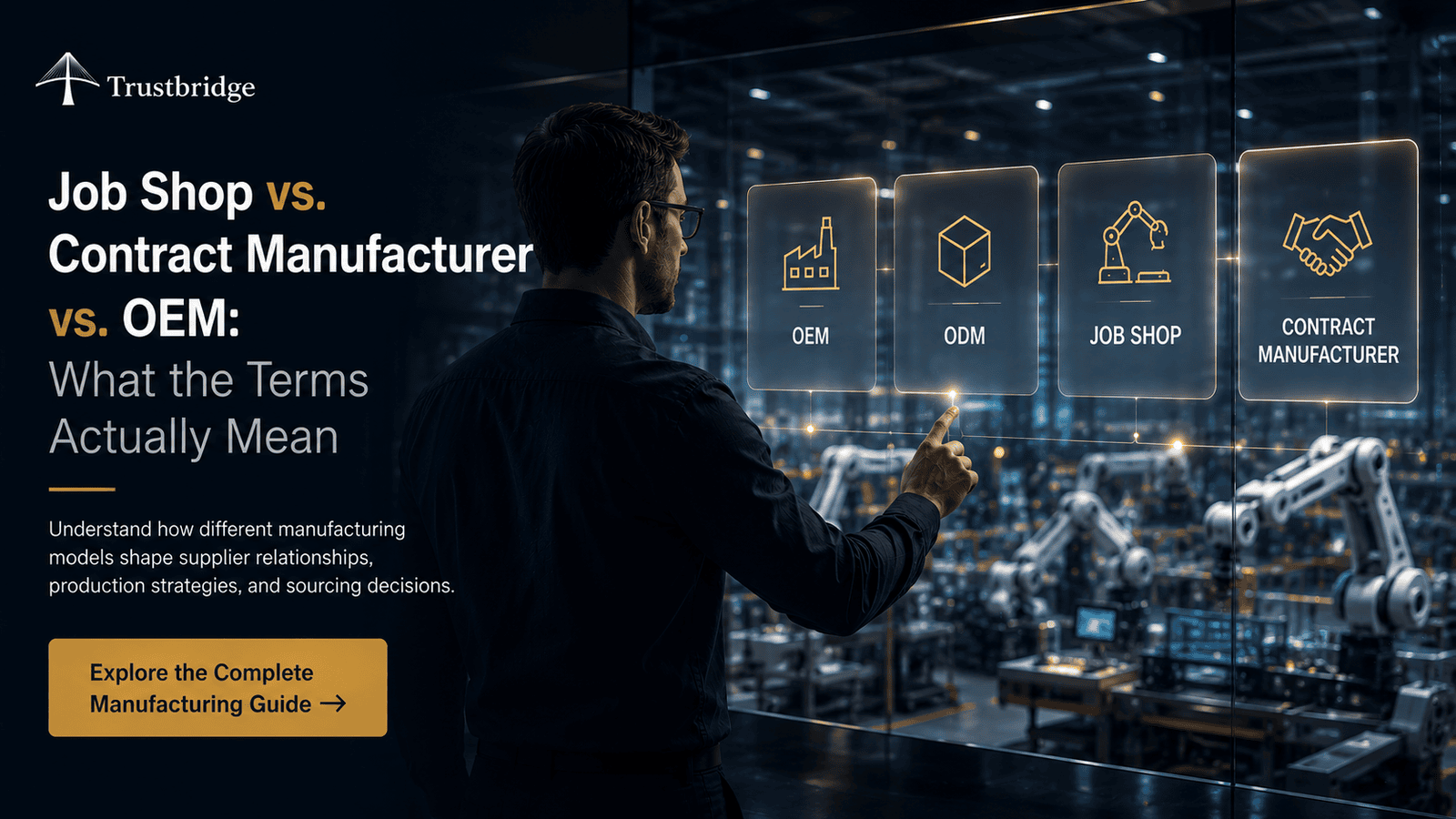 What Is the Difference Between OEM, Job Shop, and Contract Manufacturer And Why Does It Matter?