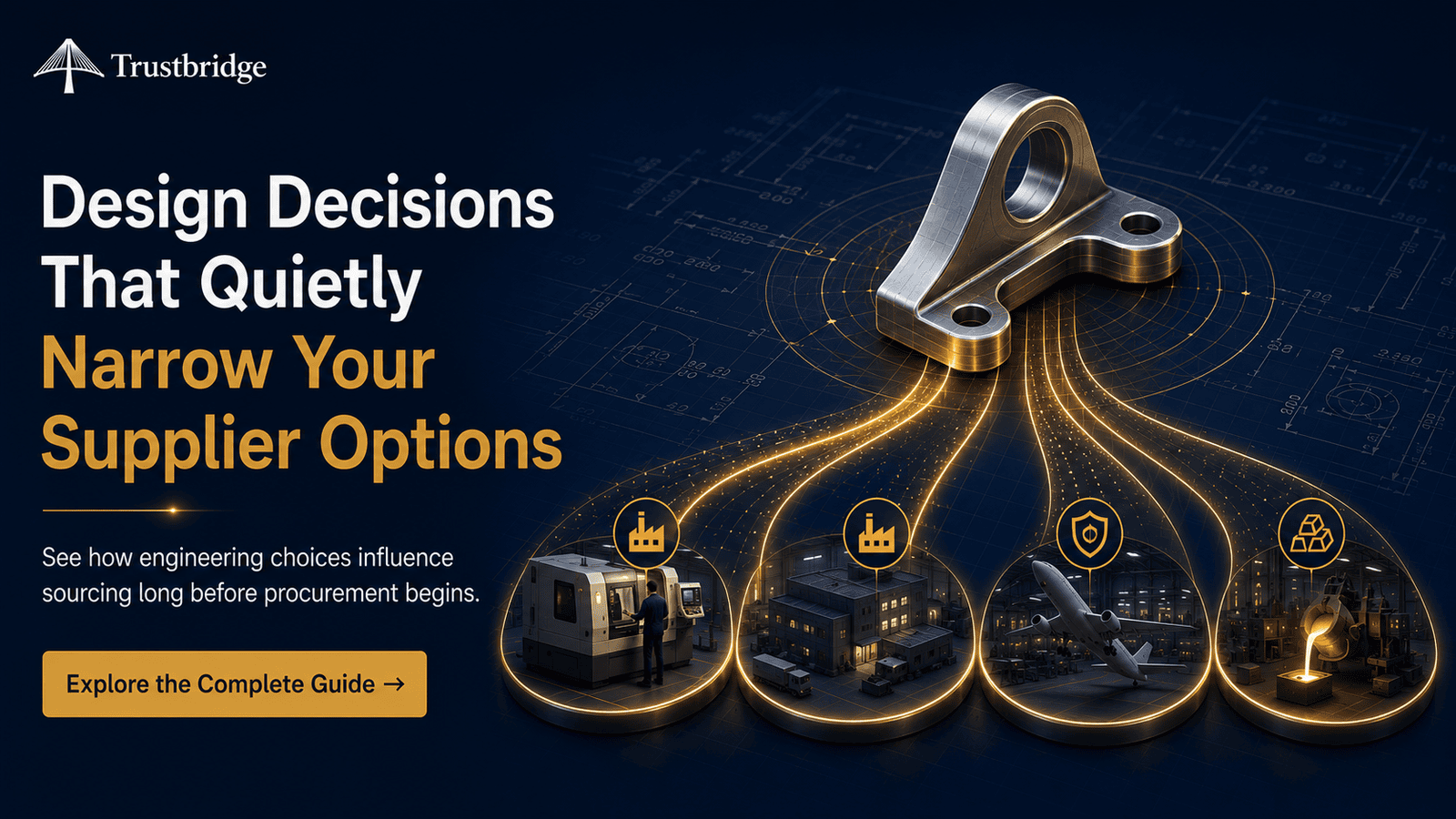 What Design Decisions Are Quietly Narrowing Your Manufacturing Supplier Options?
